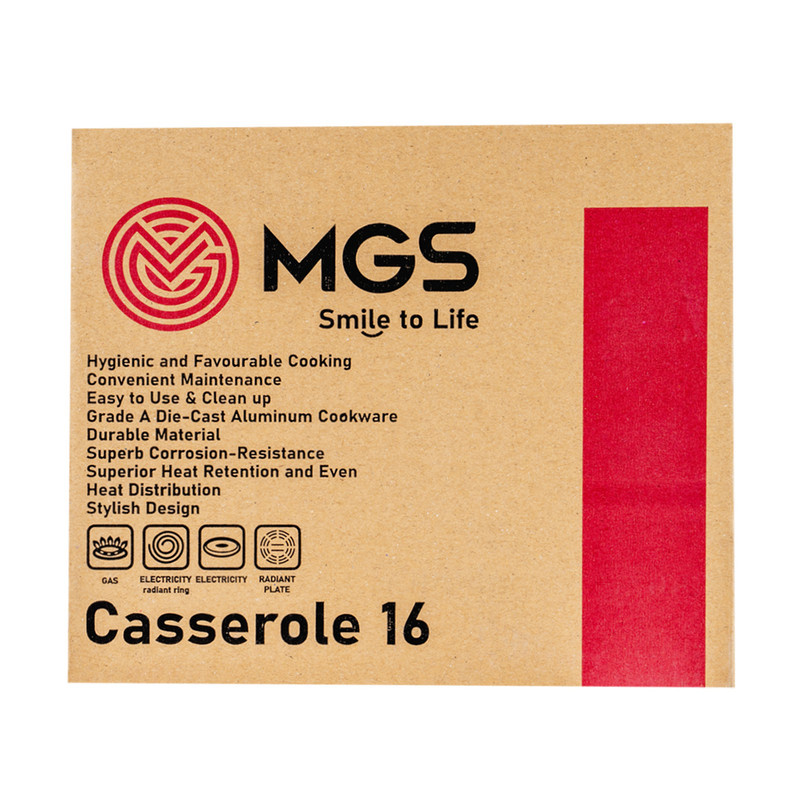 قابلمه ام جی اس مدل ایتالیاB سایز 16 قابلمه ام جی اس مدل ایتالیاB سایز 16