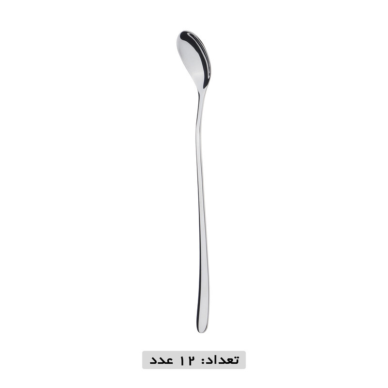 قاشق شربت خوری ام جی اس مدل 008 مجموعه 12 عددی قاشق شربت خوری ام جی اس مدل 008 مجموعه 12 عددی