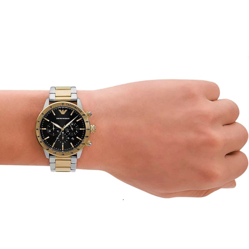 ساعت مچی عقربه ای مردانه کوارتز امپریو آرمانی مدل AR11521