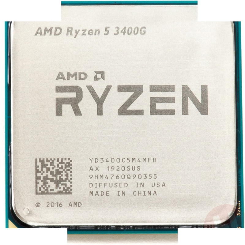 پردازنده ای ام دی مدل Ryzen 5 3400G تری