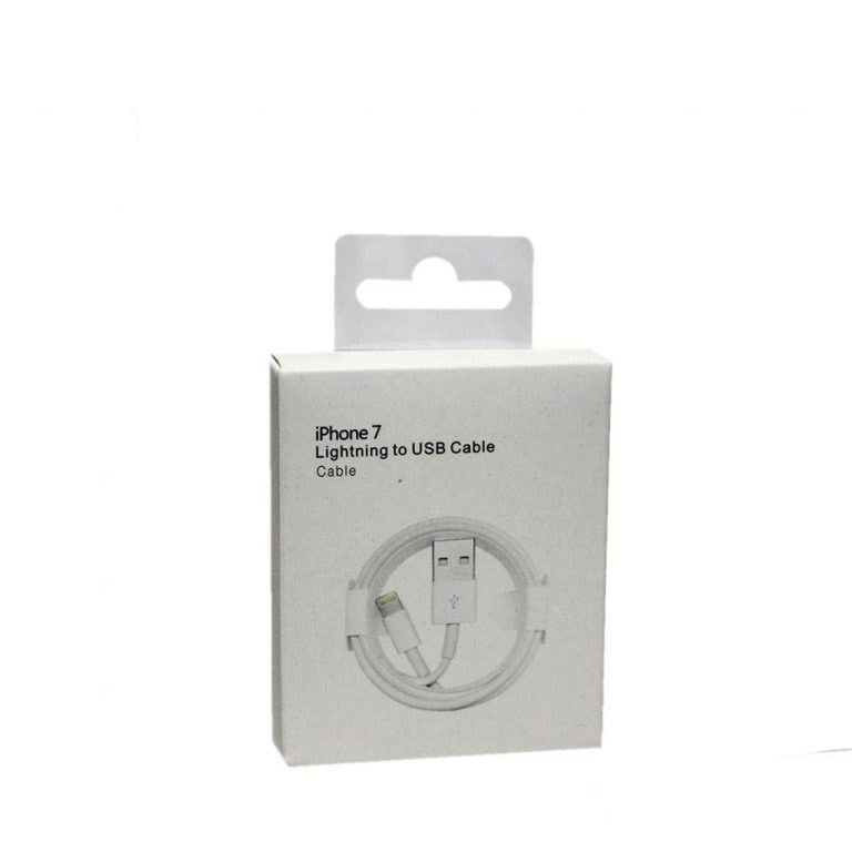 کابل تبدیل usb به لایتنینگ مدل ip7 طول 1متر کابل تبدیل usb به لایتنینگ مدل ip7 طول 1متر