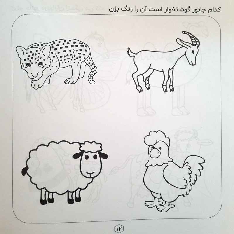 کتاب جانوران اثر نفیسه شریفی انتشارات آینه قلم کتاب جانوران اثر نفیسه شریفی انتشارات آینه قلم