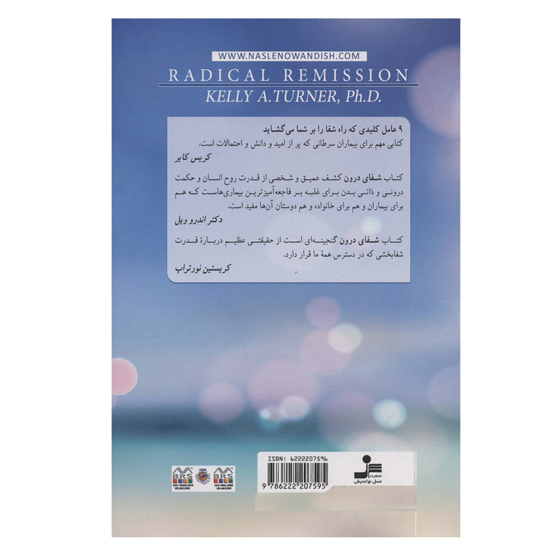 کتاب شفای درون اثر کلی آ.ترنر نشر نسل نواندیش کتاب شفای درون اثر کلی آ.ترنر نشر نسل نواندیش