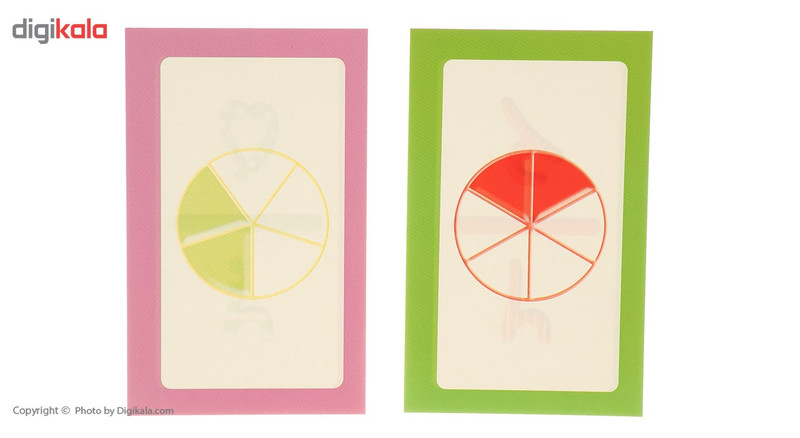 فلش کارت آموزش کسر اثر سوسن ژالی