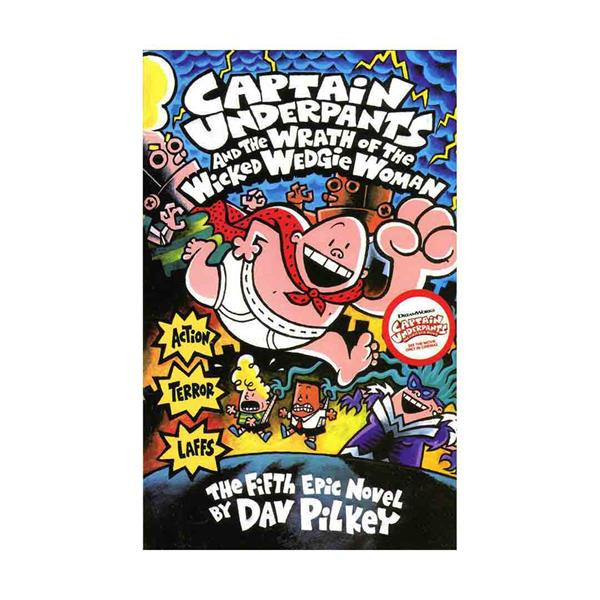 کتاب Captain Underpants 5 اثر Dav Pilkey انتشارات Scholastic Children Books کتاب Captain Underpants 5 اثر Dav Pilkey انتشارات Scholastic Children Books