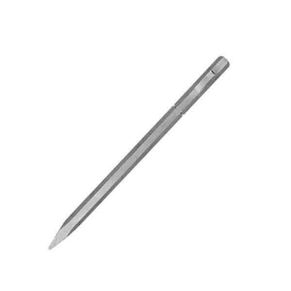 قلم بتن کن شش گوش تام مدل نوک تیز کد AJ-divalti/19*400mm سایز 40 سانتی متر قلم بتن کن شش گوش تام مدل نوک تیز کد AJ-divalti/19*400mm سایز 40 سانتی متر