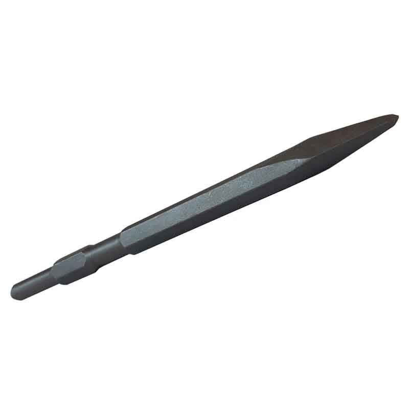 قلم بتن کن شش گوش تام مدل نوک تیز کد AJ-810/17*280MM سایز ۲۸ سانتی متر قلم بتن کن شش گوش تام مدل نوک تیز کد AJ-810/17*280MM سایز ۲۸ سانتی متر