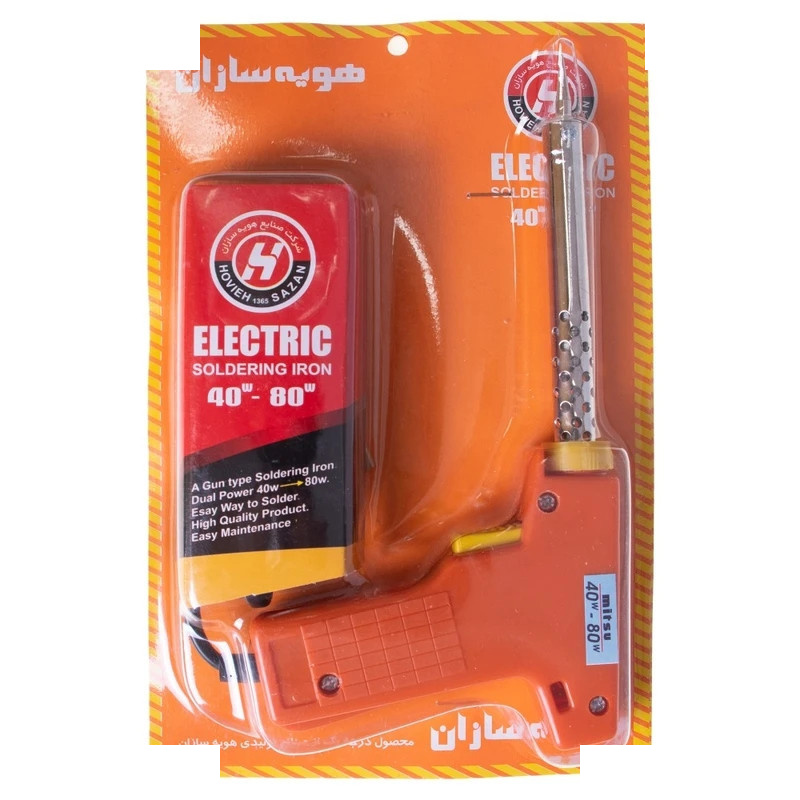 هویه تفنگی 40 تا 80 وات هویه سازان مدل AJ-HVS-40.80W هویه تفنگی 40 تا 80 وات هویه سازان مدل AJ-HVS-40.80W