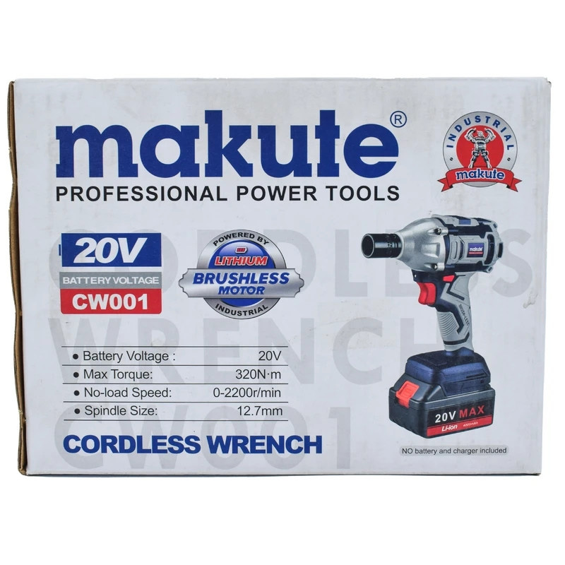 آچار بکس شارژی ماکوته مدل AJ-CW001-BL-1\2drive