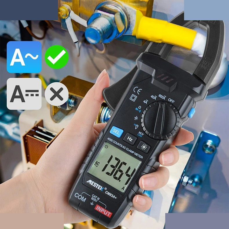 مولتی متر کلمپی دیجیتال مستک مدل CM83A PLUS مولتی متر کلمپی دیجیتال مستک مدل CM83A PLUS
