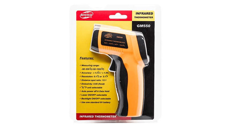 ترمومتر لیزری صنعتی بنتک مدل GM550E