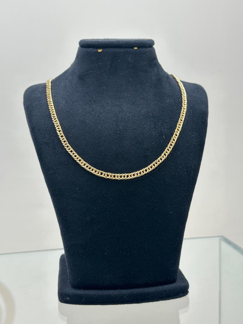 زنجیر طلا 18 عیار اپال گلد مدل کارتیه ژاپنی زنجیر طلا 18 عیار اپال گلد مدل کارتیه ژاپنی