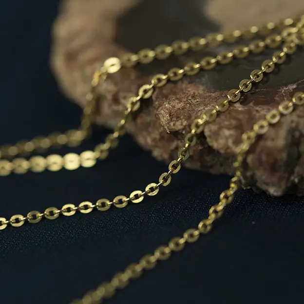 زنجیر طلا 18 عیار اپال گلد مدل فلامینگو زنجیر طلا 18 عیار اپال گلد مدل فلامینگو