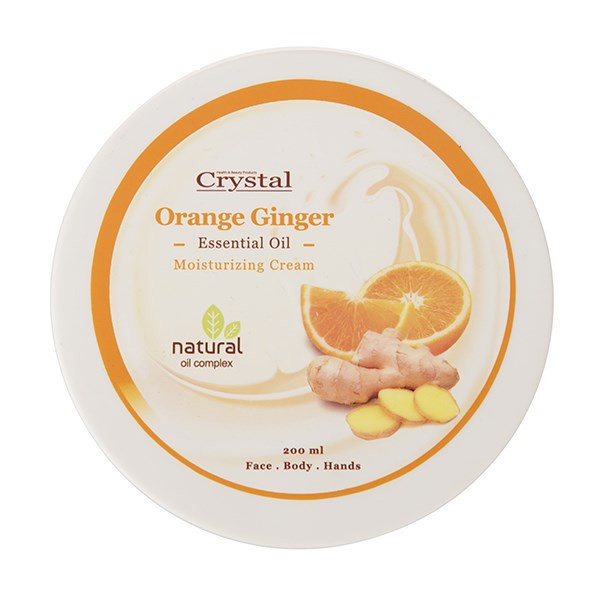 کرم مرطوب کننده کریستال مدل Orange Ginger حجم 200 میلی لیتر