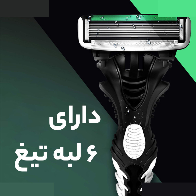 خود تراش دورکو مدل 6blade تحت لیسانس بسته 10 عددی خود تراش دورکو مدل 6blade تحت لیسانس بسته 10 عددی