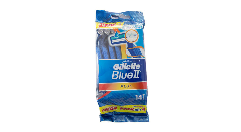 خود تراش ژیلت مدل Blue 2 Plus بسته 14عددی خود تراش ژیلت مدل Blue 2 Plus بسته 14عددی