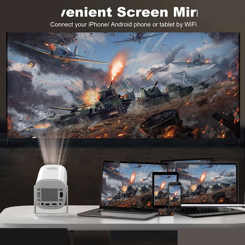 ویدئو پروژکتور اچ دی بنیوس مدل BE-VP11 Pro ویدئو پروژکتور اچ دی بنیوس مدل BE-VP11 Pro