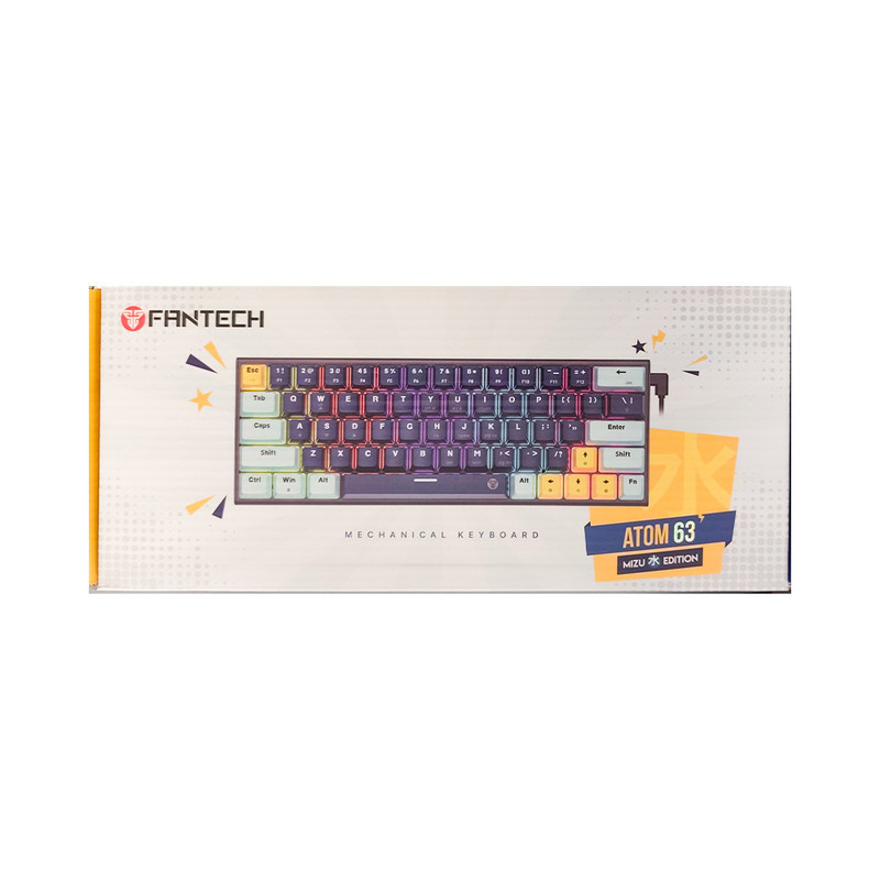 کیبورد گیمینگ فنتک مدل ATOM63 MK874V2BLUESWITCH کیبورد گیمینگ فنتک مدل ATOM63 MK874V2BLUESWITCH
