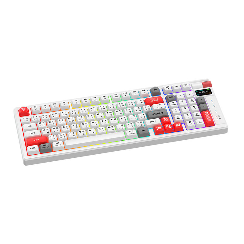 کیبورد گیمینگ فنتک مدل ATOM PRO MK918BLUESWITCH کیبورد گیمینگ فنتک مدل ATOM PRO MK918BLUESWITCH