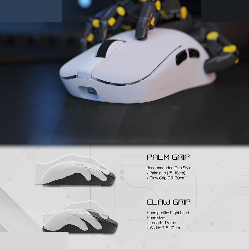 ماوس بی سیم گیمینگ فنتک مدل HELIOS II XD3V3 ماوس بی سیم گیمینگ فنتک مدل HELIOS II XD3V3