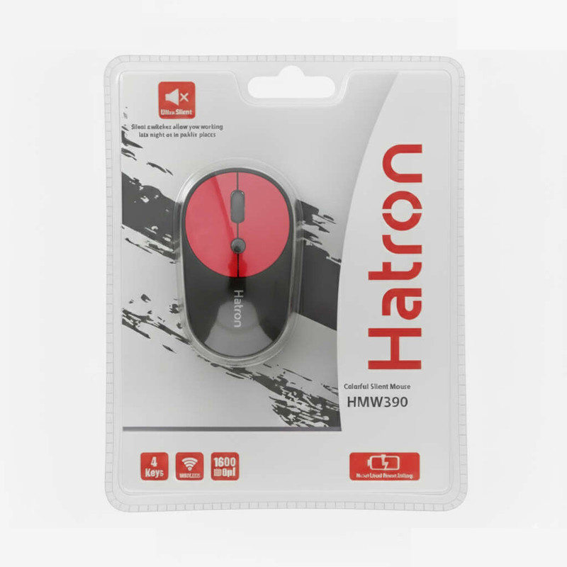 ماوس بی سیم هترون مدل HMW390SL
