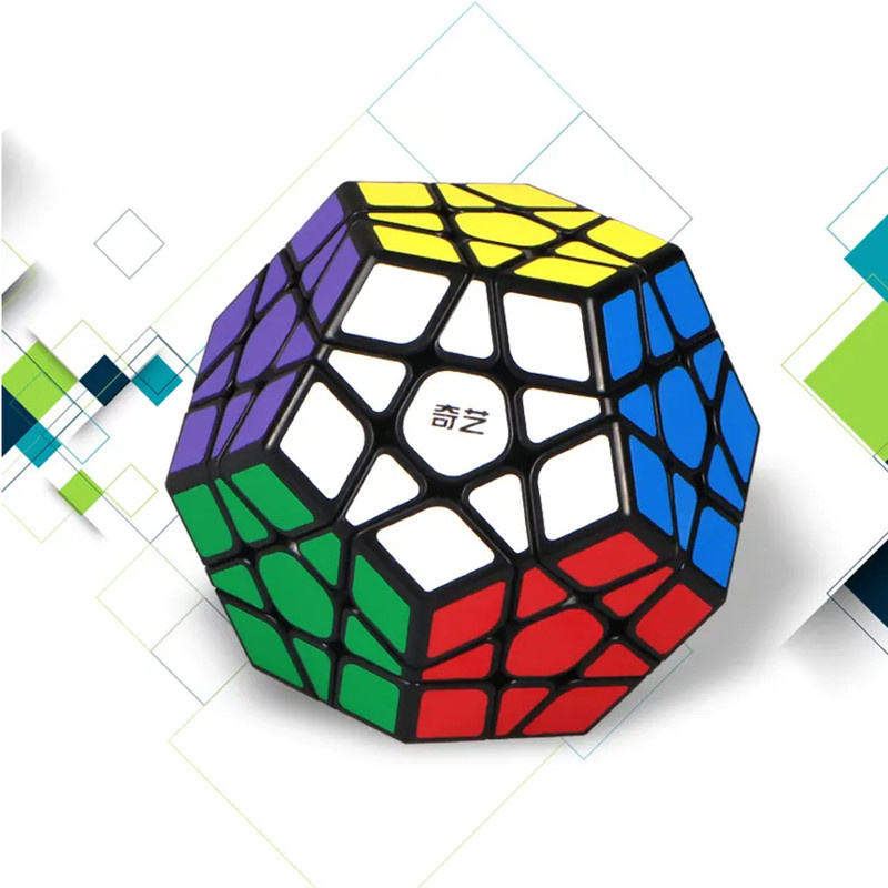 مکعب روبیک چی ای مدل مگامینکس کای وای کایهنگ دبلیو 3×3 QY Megaminx QiHeng Black W مکعب روبیک چی ای مدل مگامینکس کای وای کایهنگ دبلیو 3×3 QY Megaminx QiHeng Black W