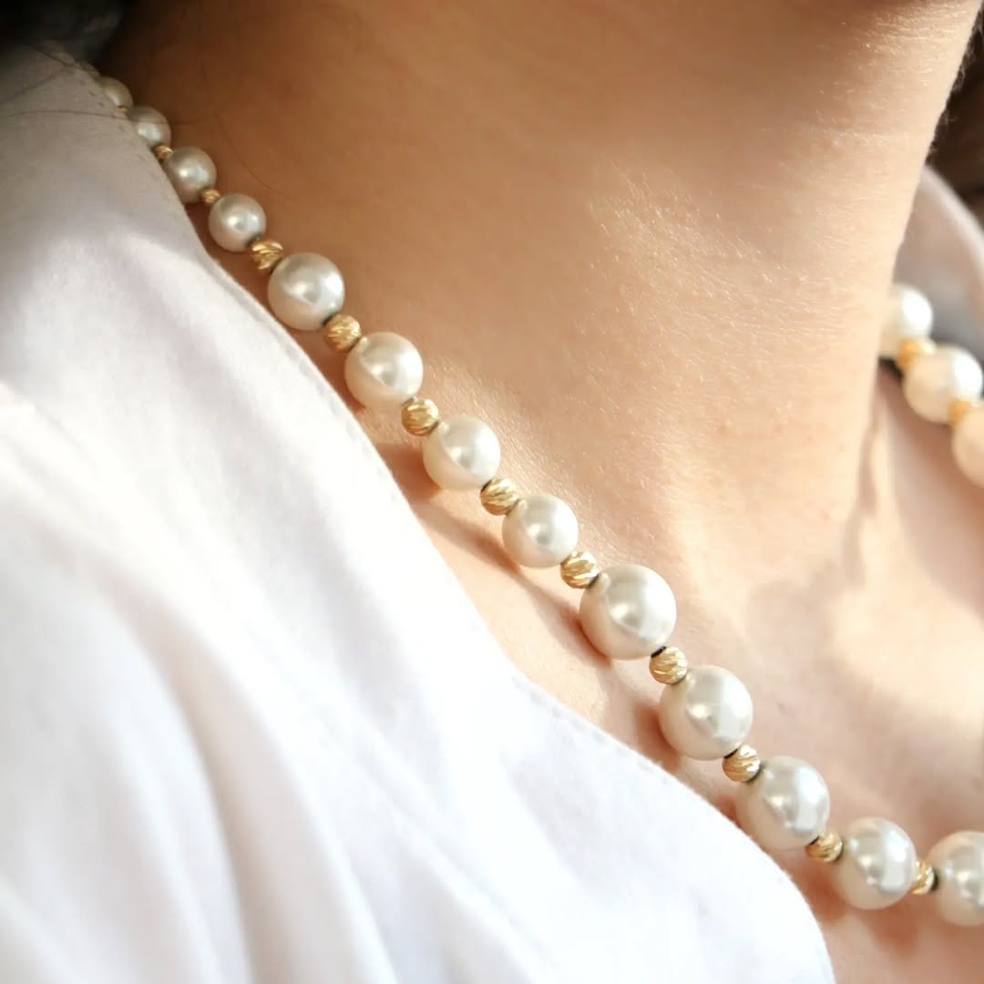 گردنبند طلا 18 عیار زنانه مروارید طلا کونیک کد 513 سایز 40 گردنبند طلا 18 عیار زنانه مروارید طلا کونیک کد 513 سایز 40