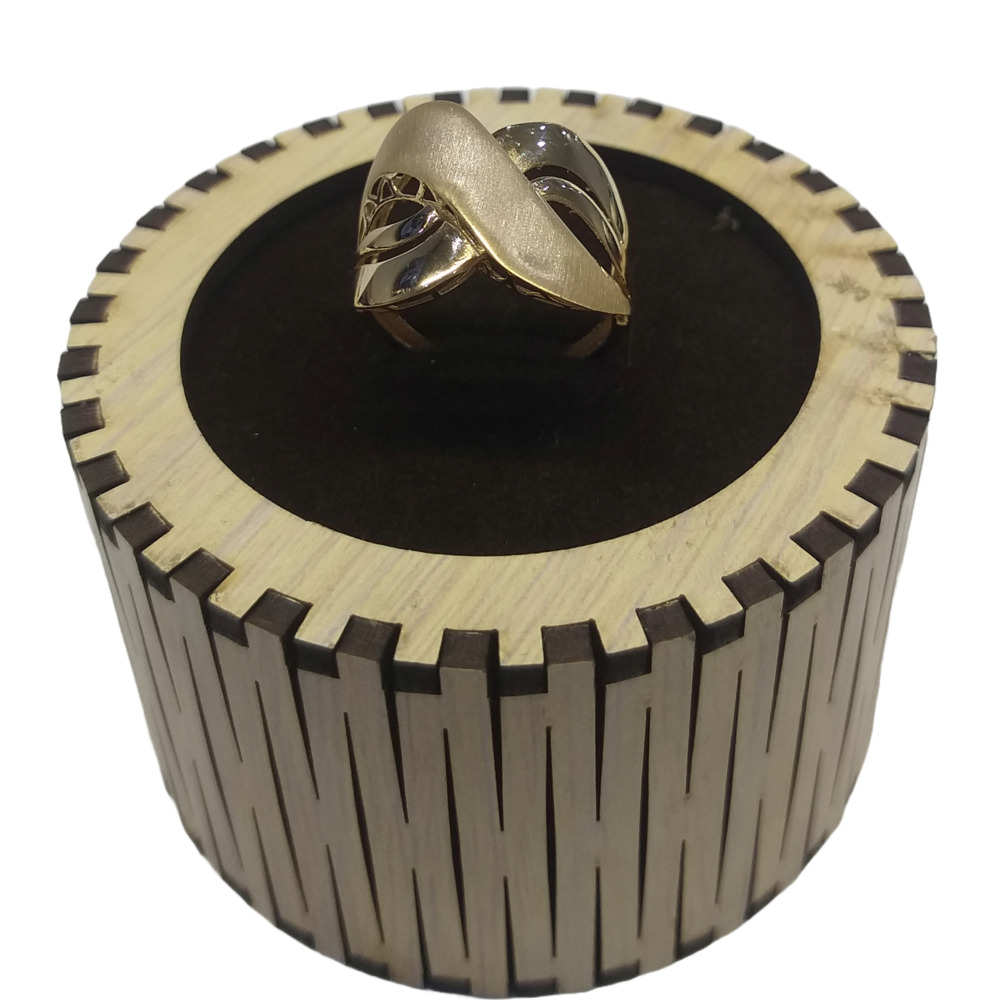 انگشتر طلا 18 عیار کد z376 قابل تغییر سایز