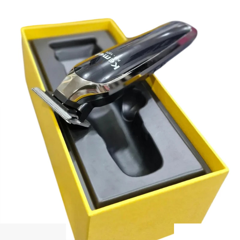 ماشین اصلاح موی سر و صورت شارژی کیمی مدل KM-1571 ماشین اصلاح موی سر و صورت شارژی کیمی مدل KM-1571