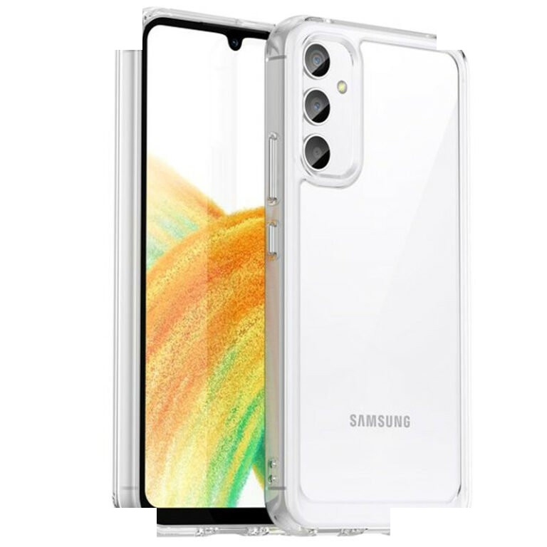 کاور مدل ژله ای clear مناسب برای گوشی موبایل سامسونگ Galaxy A55 کاور مدل ژله ای clear مناسب برای گوشی موبایل سامسونگ Galaxy A55