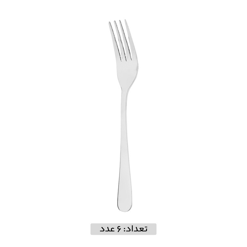 سرویس قاشق و چنگال 32 پارچه 6 نفره صنایع استیل ایران مدل مدیوم پارما سرویس قاشق و چنگال 32 پارچه 6 نفره صنایع استیل ایران مدل مدیوم پارما