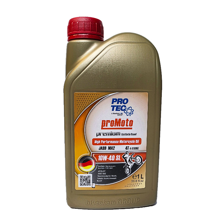 روغن موتور سیکلت پروتک مدل 10W40-SL-MA2 حجم 1 لیتر روغن موتور سیکلت پروتک مدل 10W40-SL-MA2 حجم 1 لیتر
