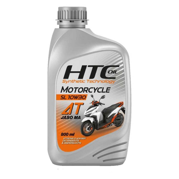 روغن موتورسیکلت اچ تی سی مدل 10W30 SL MA حجم 800 سی سی