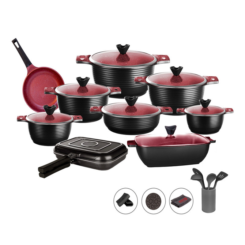 سرویس پخت و پز گرانیتی 26 پارچه کاندید مدل اوربیت سرویس پخت و پز گرانیتی 26 پارچه کاندید مدل اوربیت