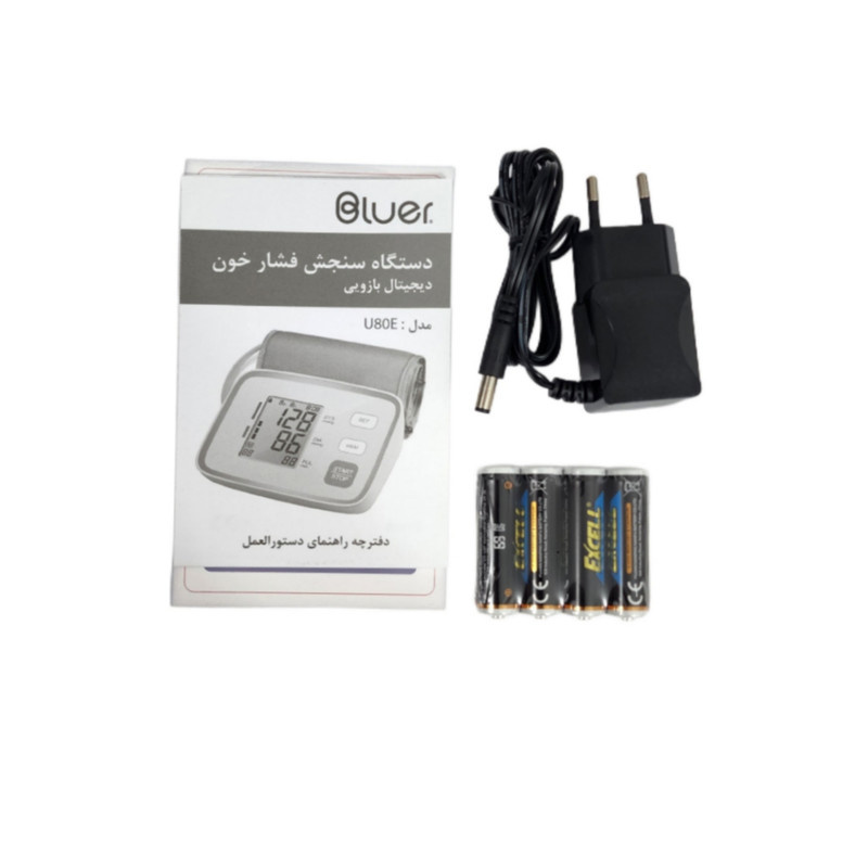فشارسنج بازویی دیجیتال بلوئر مدل U80E آداپتوردار فشارسنج بازویی دیجیتال بلوئر مدل U80E آداپتوردار