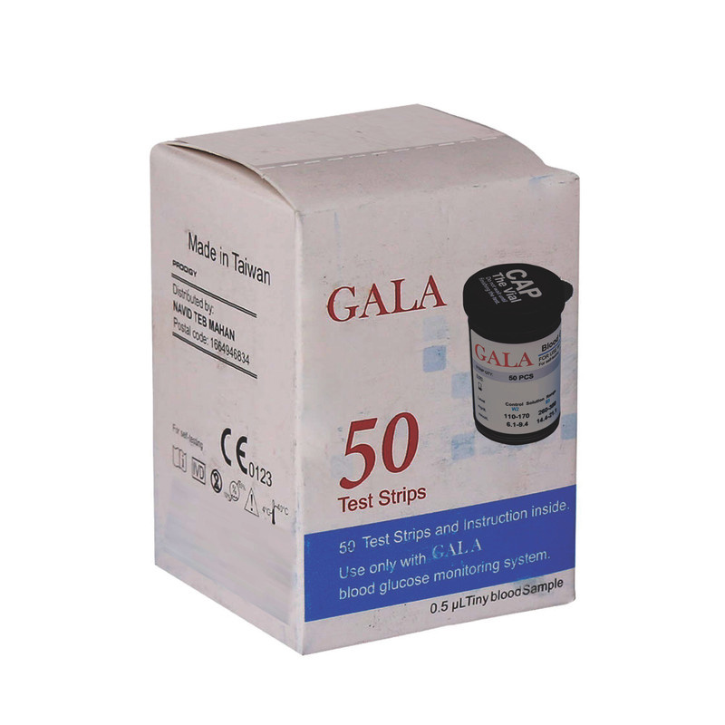 نوار تست قندخون گالا مدل OK-2AJ