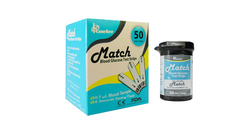 نوار تست قند خون اوکی مترمدل مچ MATCH