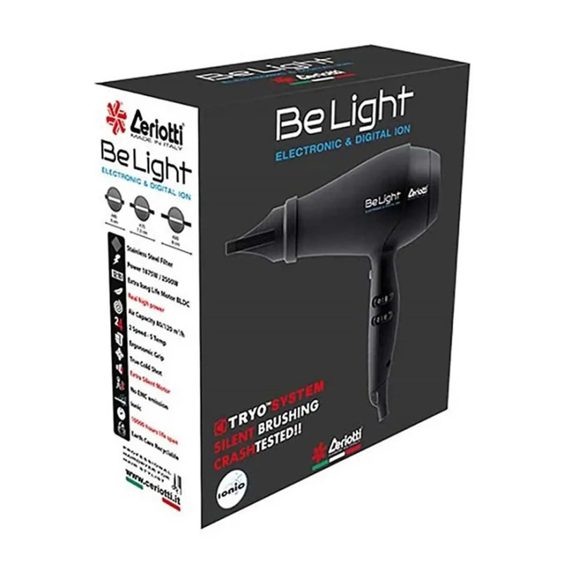 سشوار 2300 وات حرفه ای سریوتی مدل BE LIGHT سشوار 2300 وات حرفه ای سریوتی مدل BE LIGHT