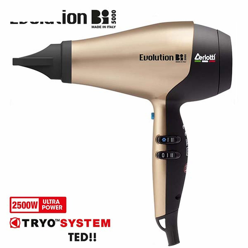 سشوار حرفه ای سریوتی مدل evolution bi 5000 سشوار حرفه ای سریوتی مدل evolution bi 5000