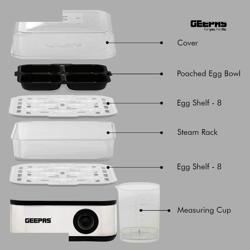 تخم مرغ پز جی پاس مدل GEB63019UK