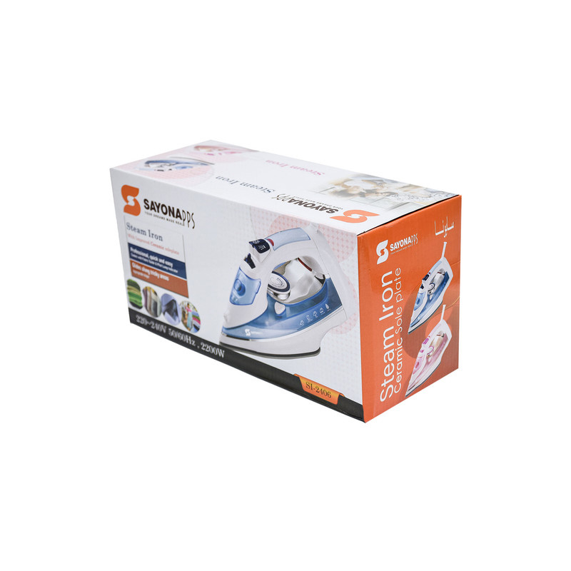 اتو بخار سایونا مدل SI-2406 اتو بخار سایونا مدل SI-2406