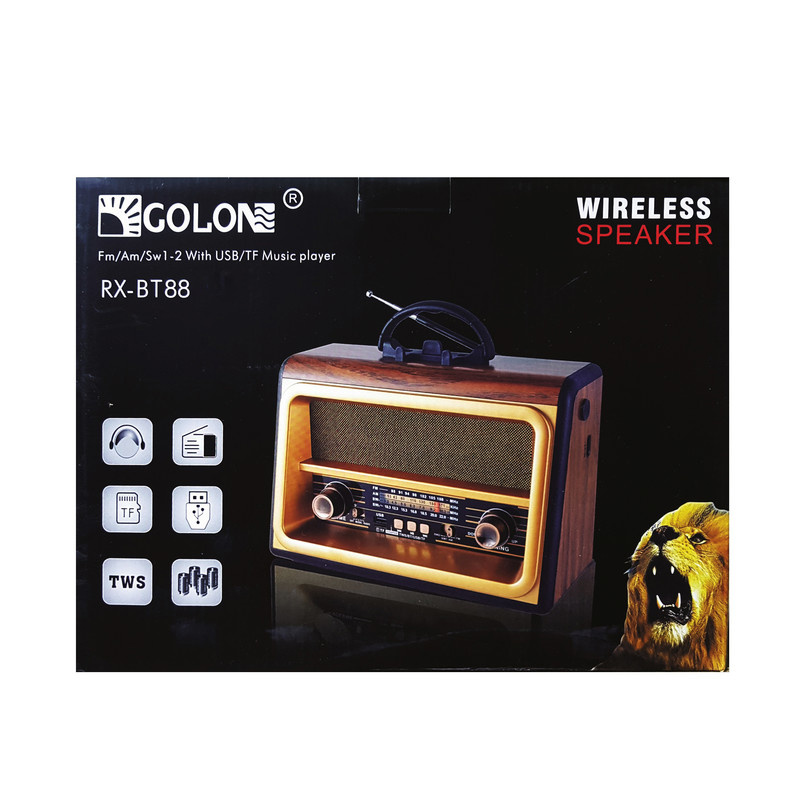 رادیو گولون مدل RX-BT88