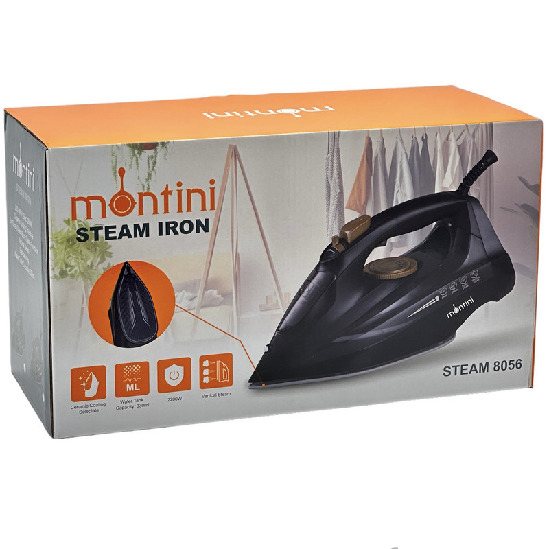 اتو بخار مونتینی مدل STEAM 8056 اتو بخار مونتینی مدل STEAM 8056