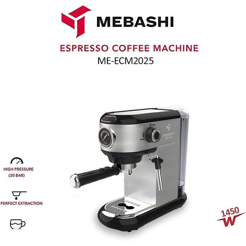 اسپرسو ساز مباشی مدل ECM 2025 اسپرسو ساز مباشی مدل ECM 2025