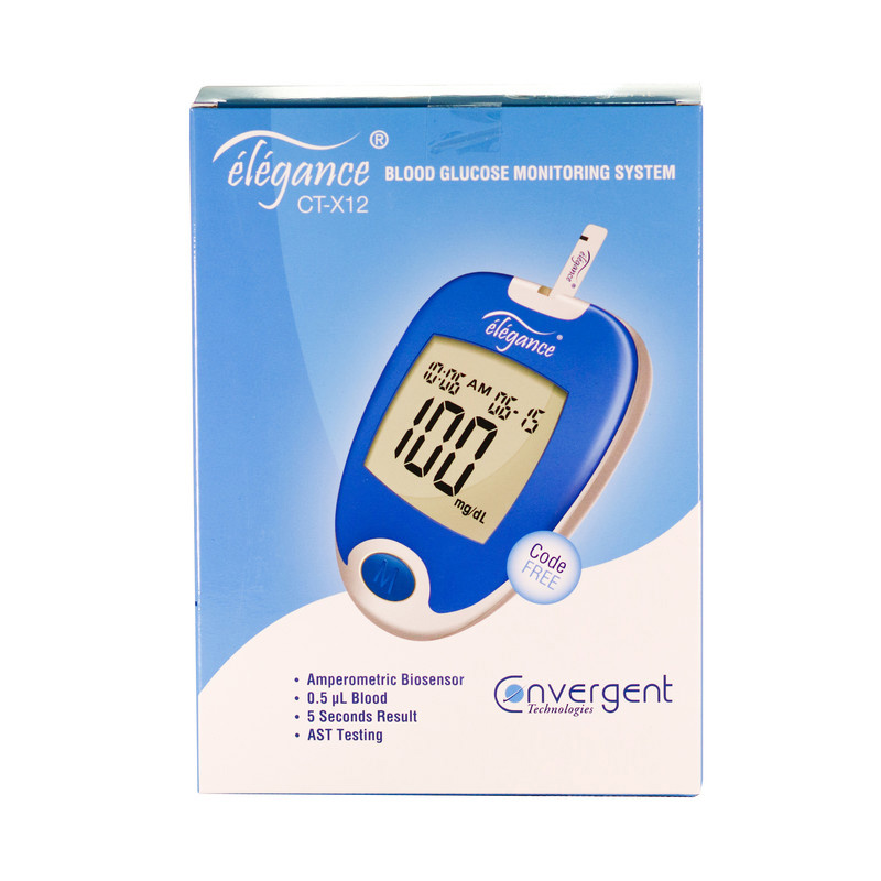دستگاه تست قند خون الگانس مدل CT-X12