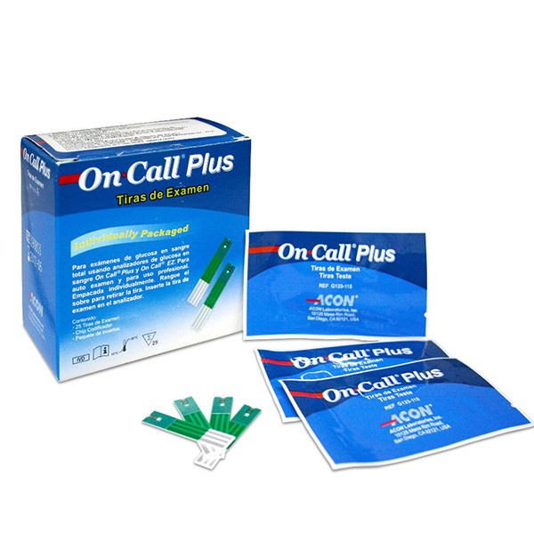 تست قندخون ایکان On Call Plus G113-111 به همراه یک بسته نوار تست On Call Plus G133-115 تست قندخون ایکان On Call Plus G113-111 به همراه یک بسته نوار تست On Call Plus G133-115