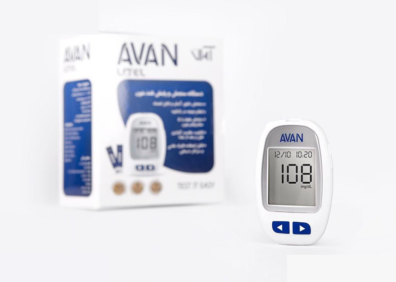 دستگاه تست قندخون آوان مدل AGM01 به همراه نوار تست قند خون آوان مدل AGMO1 مجموعه 2 عددی دستگاه تست قندخون آوان مدل AGM01 به همراه نوار تست قند خون آوان مدل AGMO1 مجموعه 2 عددی