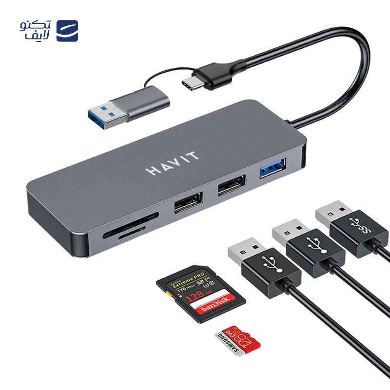 gallery-هاب USB-C هویت 4 پورت مدل HB41 copy.png gallery-هاب USB-C هویت 4 پورت مدل HB41 copy.png