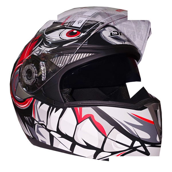 کلاه کاسکت دی ای وان مدل فک متحرک عینکدار کد DA_108