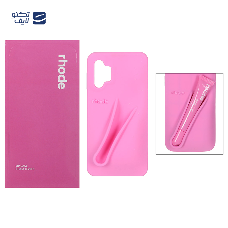 gallery-کاور گوشی سیلیکونی پاک کنی سامسونگ Galaxy A13 5G مدل Lip Case rhode به همراه لیپ گلاس رود copy.png